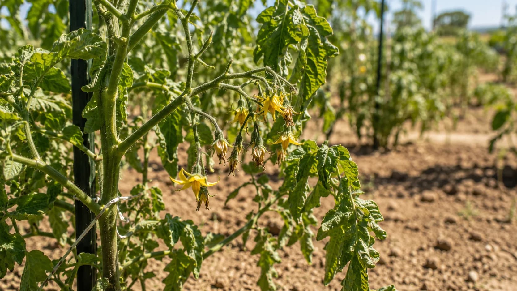 Why Your Tomatoes Stop Setting Fruit in Summer Heat — And What to Do